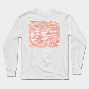 Candy pink marble Long Sleeve T-Shirt